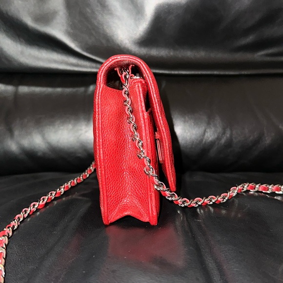 🔥🔥🔥Chanel Caviar Wallet On Chain Crossbody Bag - Picture 7 of 16